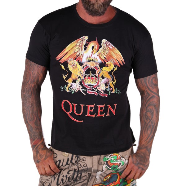 Queen Crest Logo - T-shirt