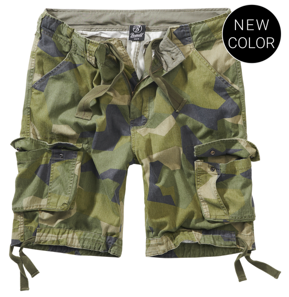 Brandit Urban Legend - Shorts, Swedish Camo