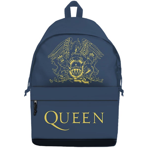 Queen Royal Crest rygs&aelig;k med ikonisk logotyp
