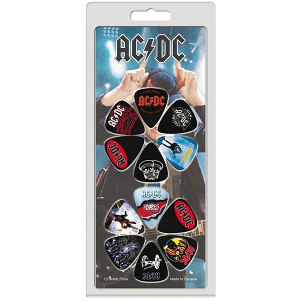 AC/DC plekter 12 stk