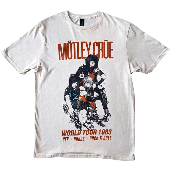 M&ouml;tley Crue World Tour Vintage - T-shirt