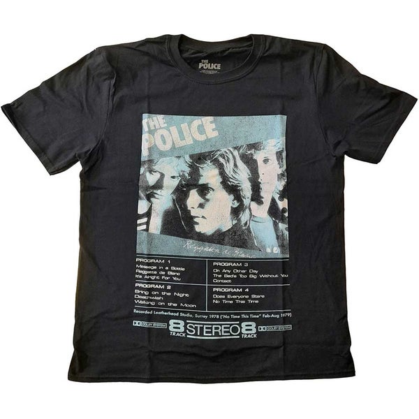 The Police: Regatta 8 Track - T-shirt