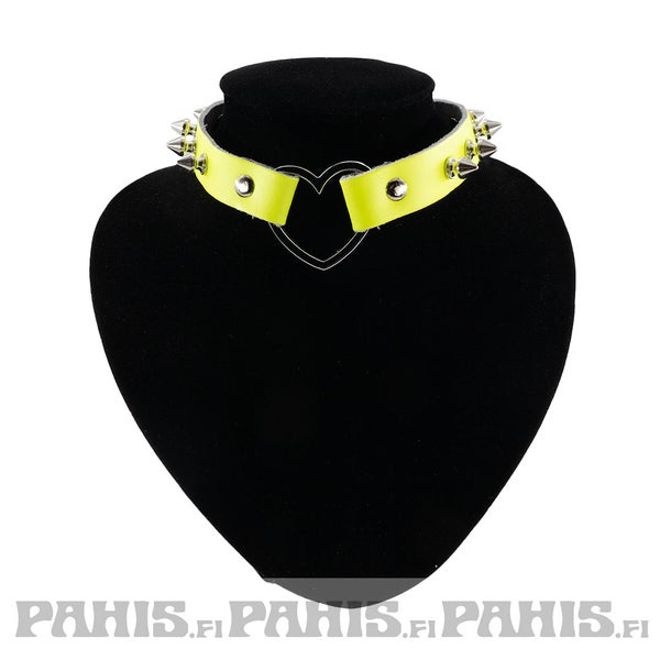 Kirkkaankeltainen syd&auml;n choker