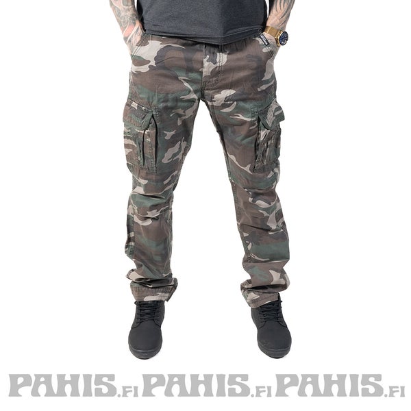 camo reisitaskuhousut